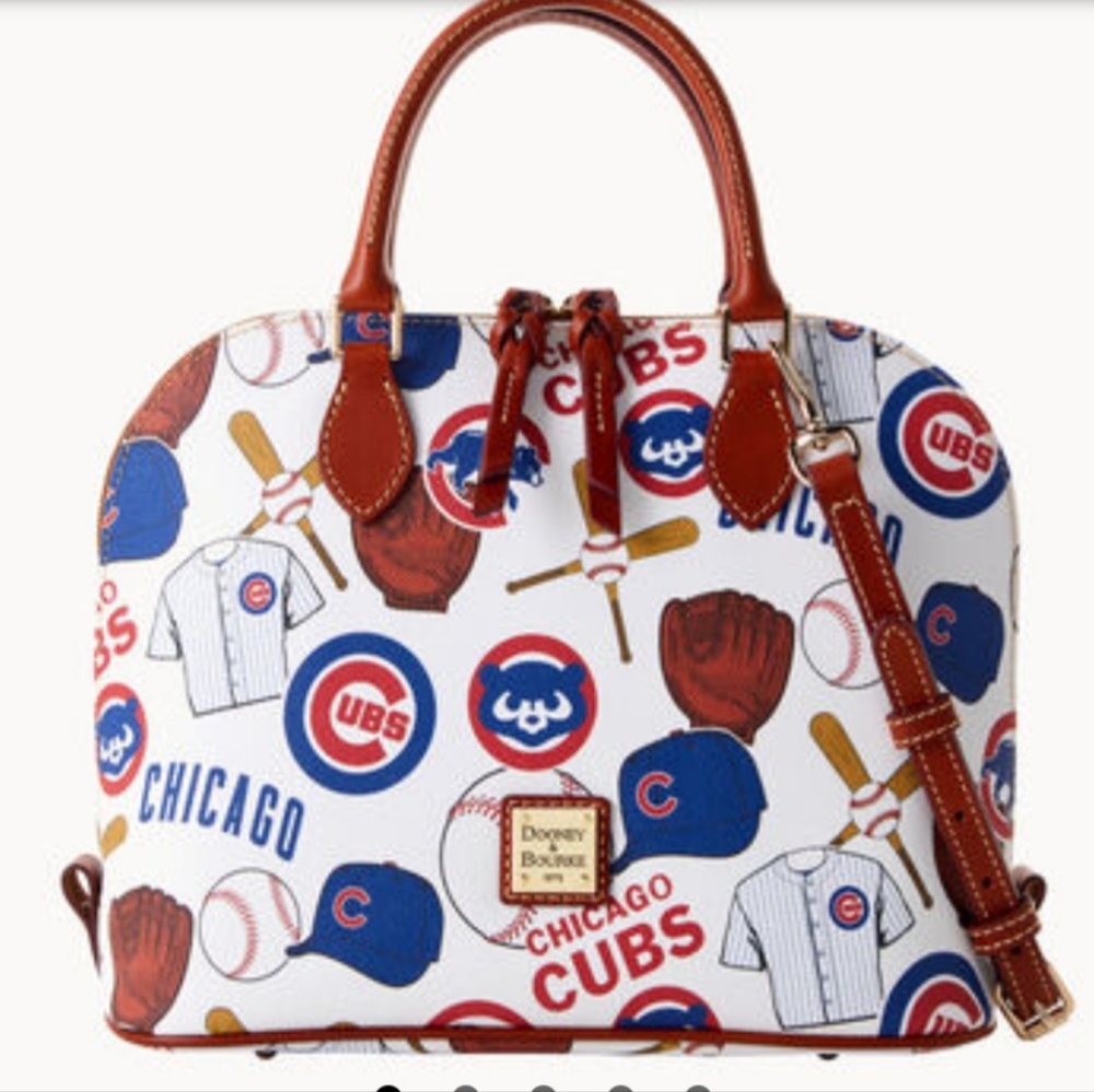 MLB Cubs Zip Zip Satchel